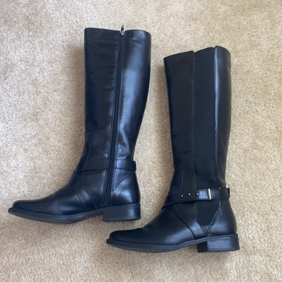 Steven by Steve Madden black boots size 6 - Picture 3 of 8